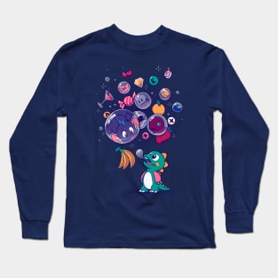 Many Bubbles Long Sleeve T-Shirt